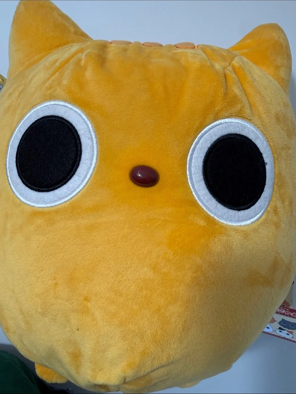 YAMANI YM-10026 BIG EYES MEOW MEOW CAT YELLOW UFO 14 IN